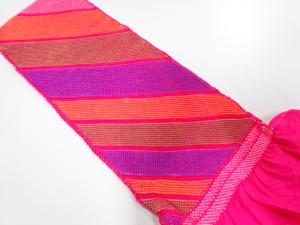 正絹　振袖用　絞り　帯揚げ